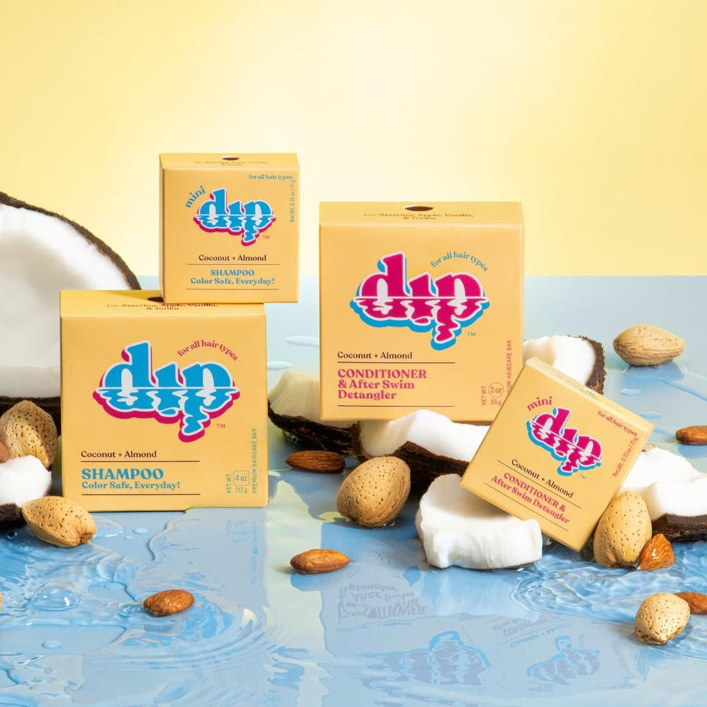 Dip Coconut & Almond Shampoo Bar - Mini Dip
