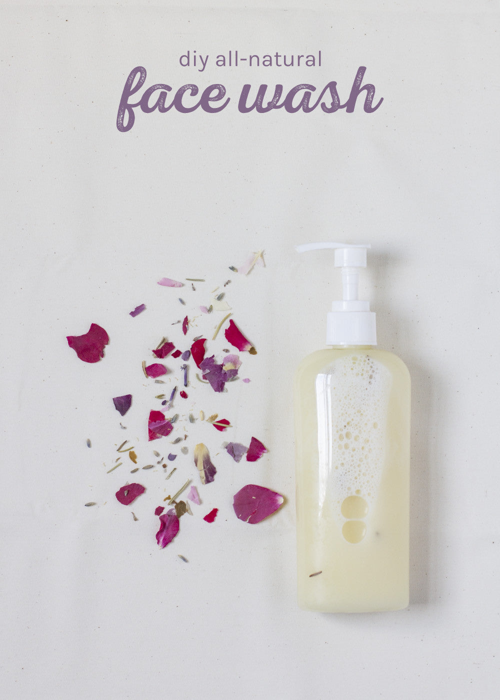 DIY All-Natural Face Wash