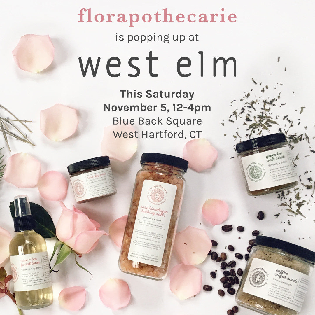 November Happenings @florapothecarie