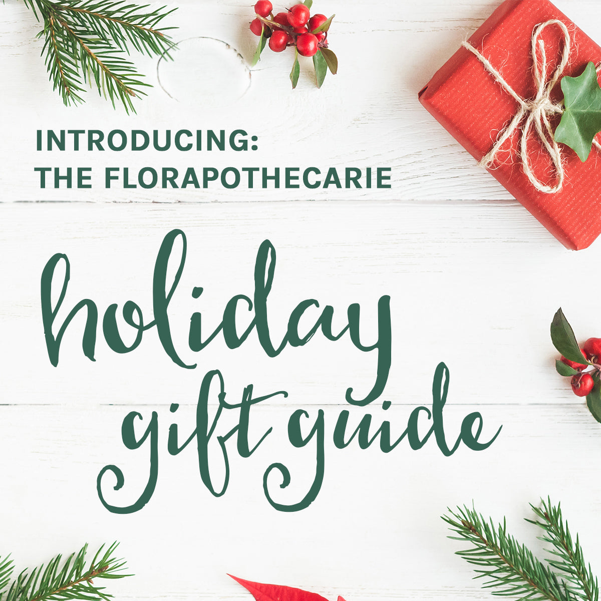 florapothecarie holiday gift guide