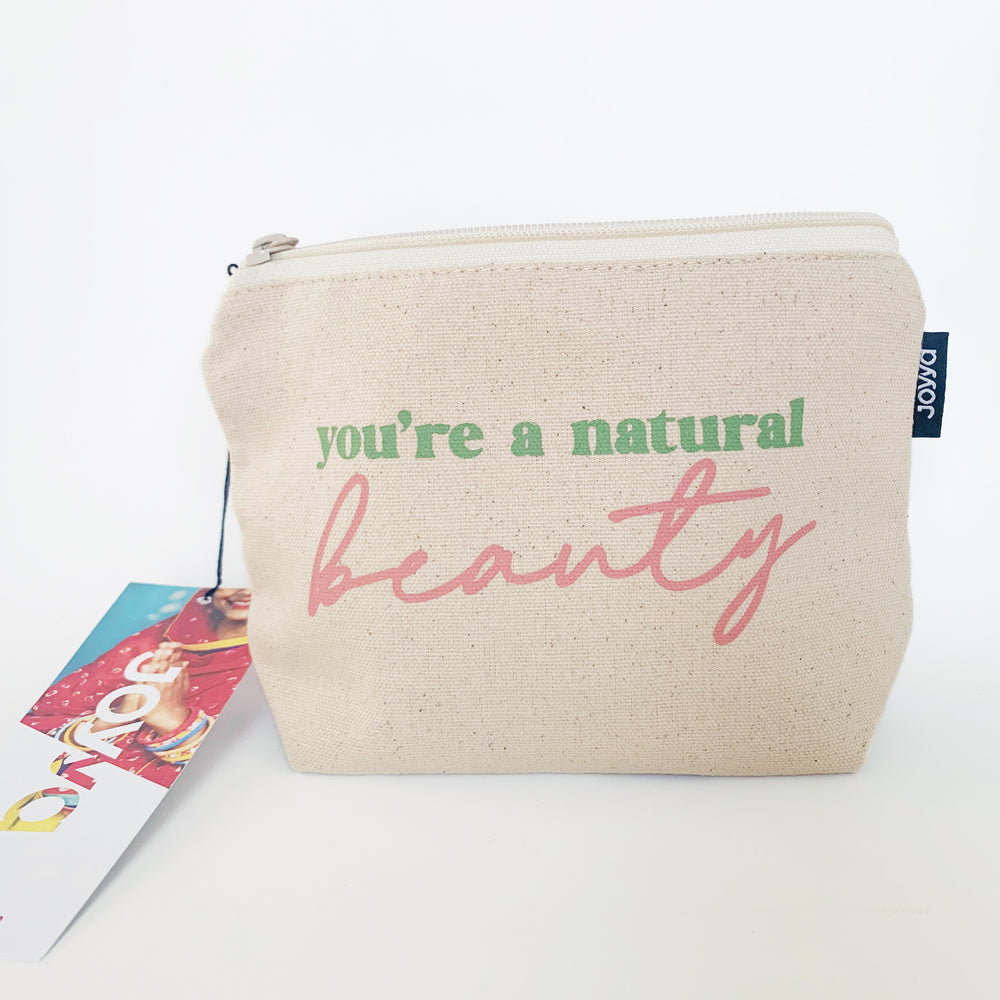 Natural Beauty Cosmetics Bag