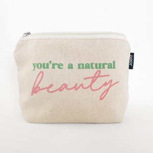 Natural Beauty Cosmetics Bag