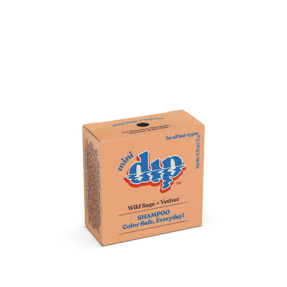 Dip Wild Sage & Vetiver Shampoo Bar - Mini Dip