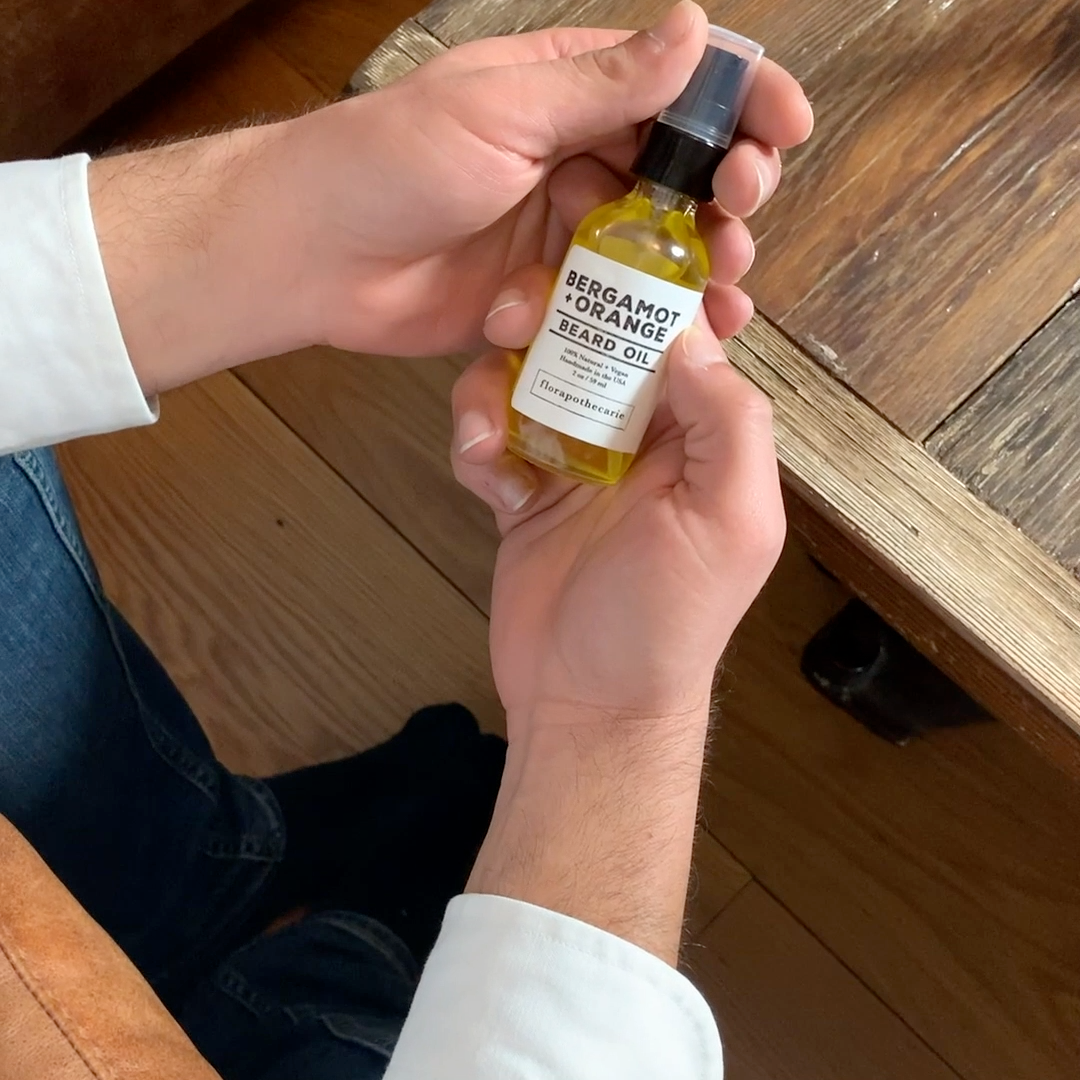 Bergamot + Orange Beard Oil