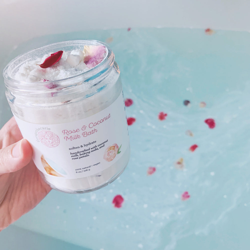 Rose & Coconut Milk Bath